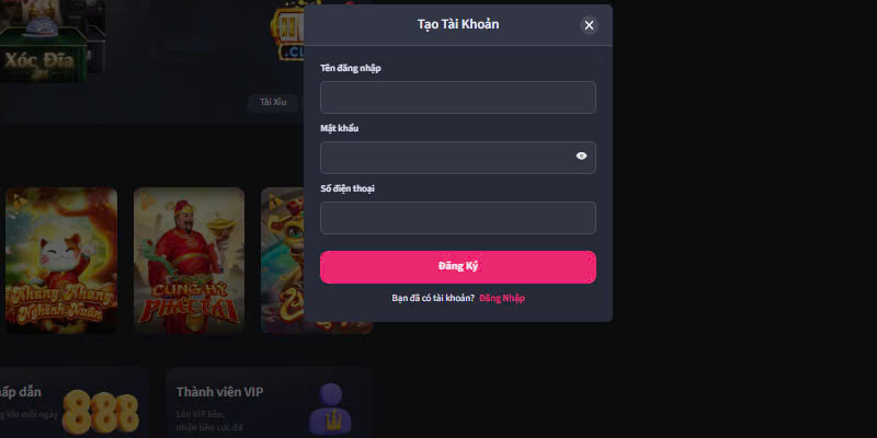 Người chơi cần phải cung cấp trung thực thông tin cho TX88