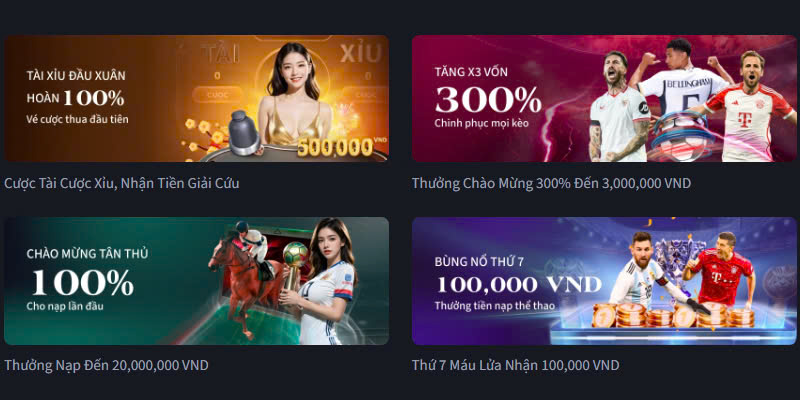 Người chơi được tham gia vô vàn ưu đãi tại TX88